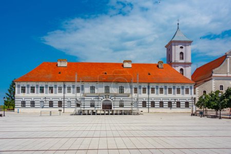Monastère franciscain dans la vieille ville d'Osijek, Croatie