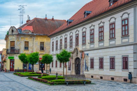 Photo for Herzer palace in Croatian town Varazdin - Royalty Free Image