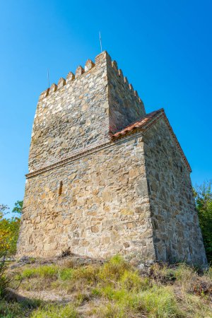 Old castle near Georgian town Gremi