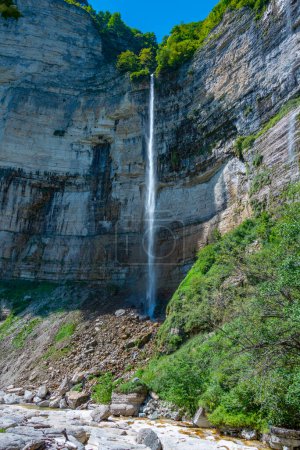 Okatse (Kinchkha) Großer Wasserfall bei Kutaisi in Georgien
