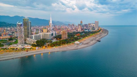 Photo for Panorama view of downtown Batumi in Georgia - Royalty Free Image