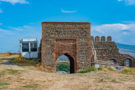 Vista panorámica de la fortaleza de Gori en Georgia