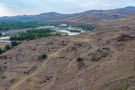 Uplistsikhe archaeological site from iron age in Georgia