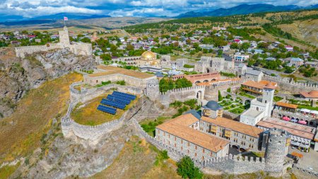 Foto de Vista panorámica del castillo de Akhaltsikhe (Rabati) en Georgia - Imagen libre de derechos