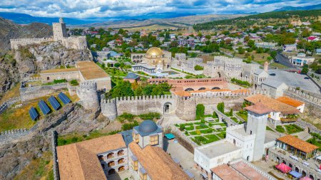 Foto de Vista panorámica del castillo de Akhaltsikhe (Rabati) en Georgia - Imagen libre de derechos