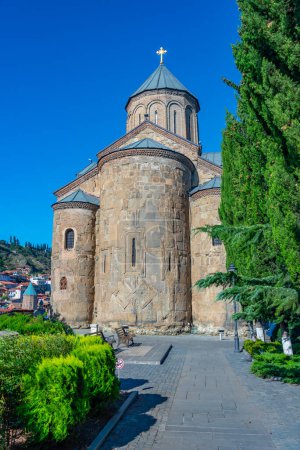 Eglise de l'Assomption Metekhi Vierge Marie à Tbilissi, Géorgie