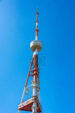 TV Tower at Mtatsminda hill in Tbilisi, Georgia