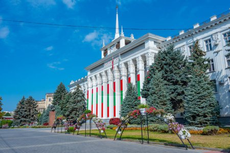 Foto de La casa de los soviéticos en Tiraspol, Moldavia - Imagen libre de derechos