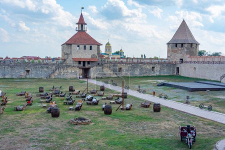Forteresse de Tighina dans la ville moldave Bender