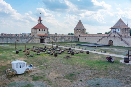 Forteresse de Tighina dans la ville moldave Bender