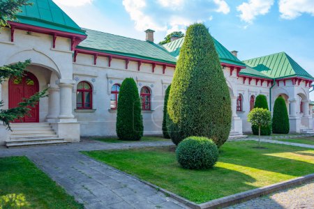 Summer day at Curchi monastery in Moldova