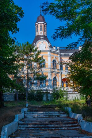 Manuc Bey Mansion at Hincesti in Moldova