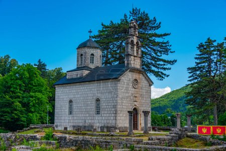 Iglesia del castillo en Cetinje, Montenegro