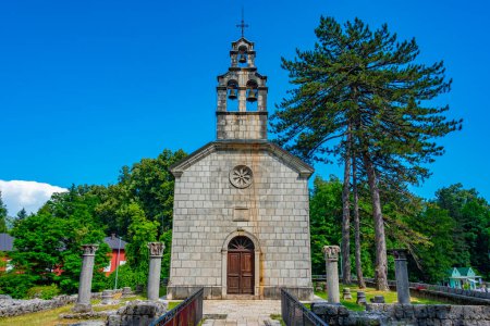 Téléchargez les photos : Église du château à Cetinje, Monténégro - en image libre de droit