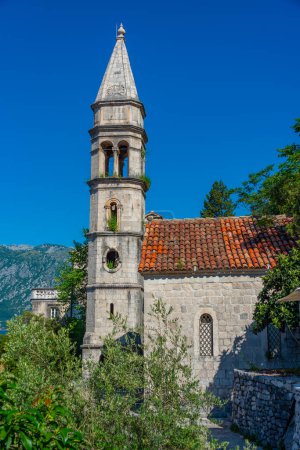 Foto de Iglesia católica en Perast, Montenegro - Imagen libre de derechos