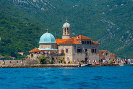 Church of Our Lady of Skrpjela near Perast in Montenegro