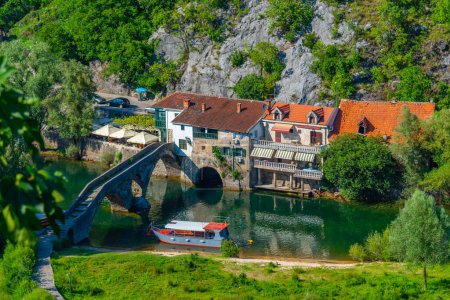 Rijeka Crnojevica Dorf in Montenegro