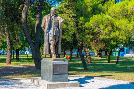 Statue von Josip Broz Tito in Podgorica, Montenegro
