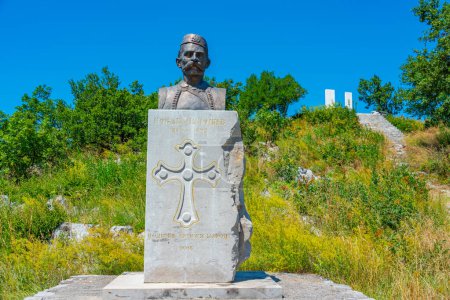 Photo for Memorial to Marko Ivanovic near Medun in Montenegro - Royalty Free Image