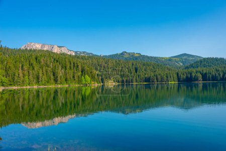 Crno Jezero aka Black lake at Durmitor national park in Montenegro