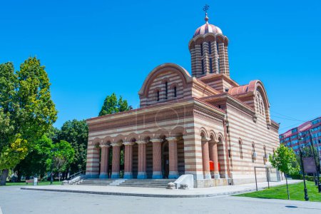 Ascensión de Cristo Catedral Metropolitana en ciudad rumana Targoviste