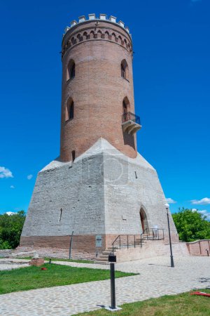 Torre Chindia en la corte real de Targoviste en Rumania