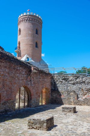 Chindia Tower am königlichen Hof von Targoviste in Rumänien