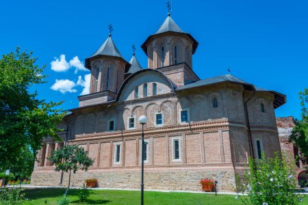 La Gran Iglesia Real en la ciudad rumana Targoviste