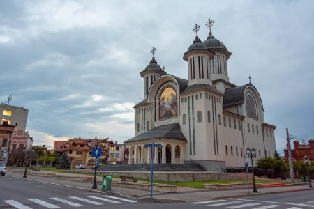 The Resurrection of Christ Episcopal cathedral in Drobeta-Turnu Severin in Romania