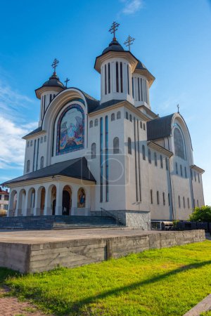 The Resurrection of Christ Episcopal cathedral in Drobeta-Turnu Severin in Romania