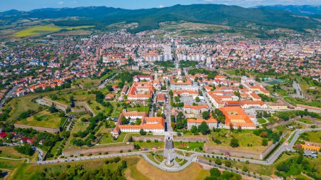 Blick auf die rumänische Stadt Alba Iulia