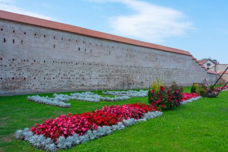 Foto de Antigua fortificación en la ciudad rumana Medias - Imagen libre de derechos