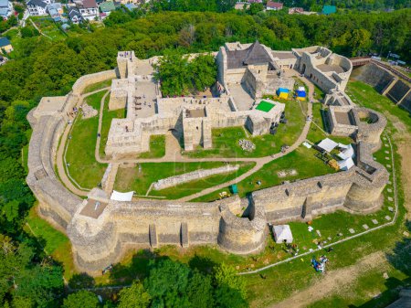Die königliche Zitadelle in Suceava, Rumänien