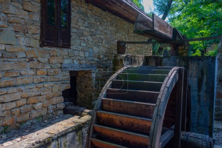 Water mill at Bucovina Village Museum in Suceava, Romania
