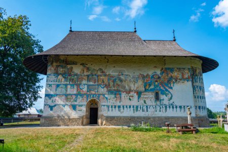 Photo for Summer at the Arbore monastery in Romania - Royalty Free Image