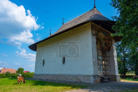 Photo for Summer at the Arbore monastery in Romania - Royalty Free Image
