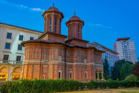 Photo for Sunrise view of the Kretzulescu Church in Bucharest, Romania - Royalty Free Image
