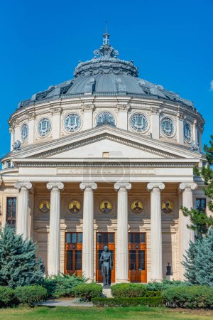 The Romanian Athenaeum in Bucharest, Romania