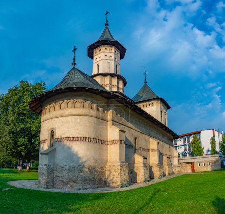 Die Nikolaikirche in Suceava, Rumänien