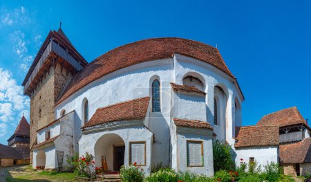 Eglise fortifiée dans le village roumain Viscri