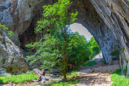 Natürliche Landschaft der Tore von Vratna in Serbien