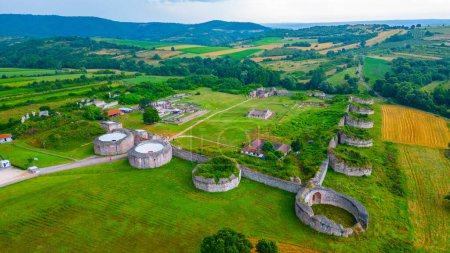 Die antike römische Stätte von Felix Romuliana in Serbien