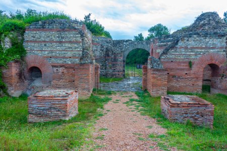 Die antike römische Stätte von Felix Romuliana in Serbien