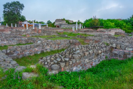 Foto de Felix Romuliana antiguo sitio romano en Serbia - Imagen libre de derechos