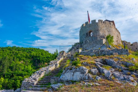 Altstadt-Festung in der serbischen Stadt Uzice