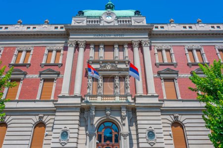 Foto de Museo Nacional de Serbia en la Plaza de la República de Belgrado - Imagen libre de derechos