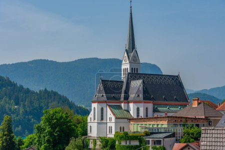 Parish church of Saint Martin in Bled, Slovenia