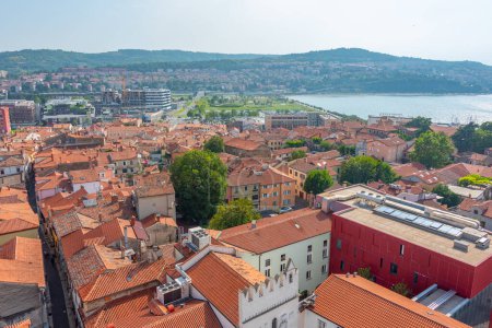 Photo for Rooftops of historical center of Slovenian town Koper - Royalty Free Image
