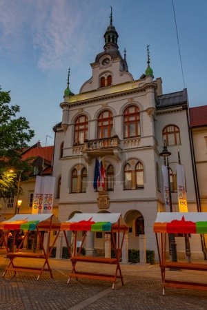 Photo for Novo Mesto town hall in Slovenia - Royalty Free Image