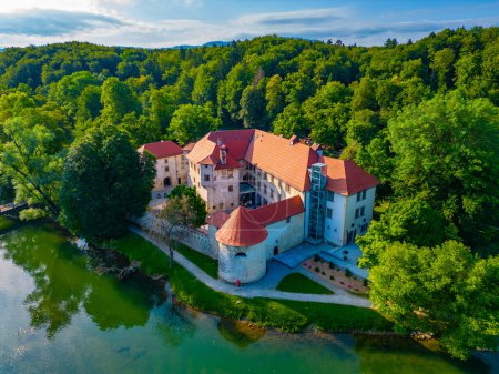 Photo for Otocec castle near Novo Mesto in Slovenia - Royalty Free Image